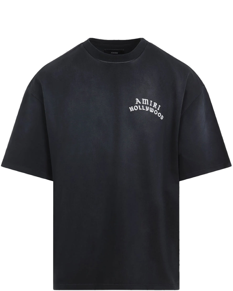Black Amiri Hollywood Oversized T-Shirt Amiri – Гарантія оригінальності