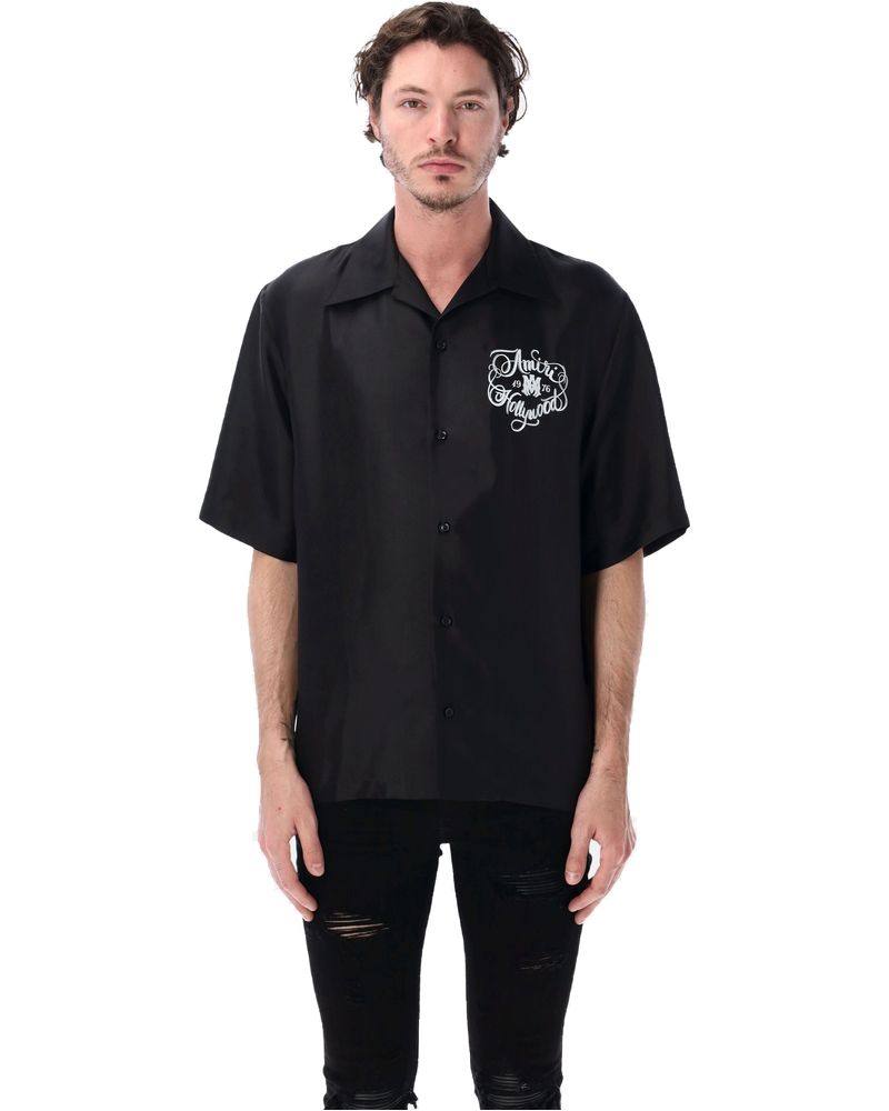 Оригінальна Hollywood Silk Camp Shirt Amiri