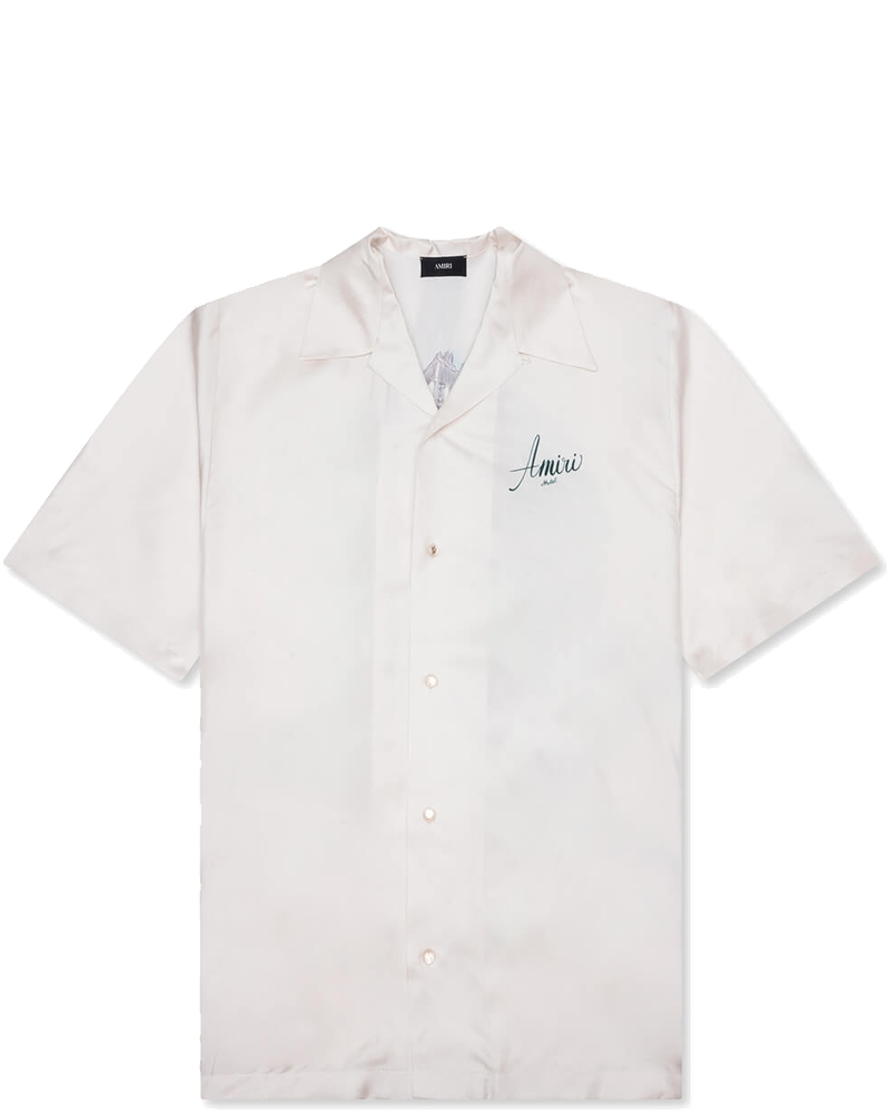 Hotel Bowling Shirt Alabaster Amiri оригінал – Купити в Україні