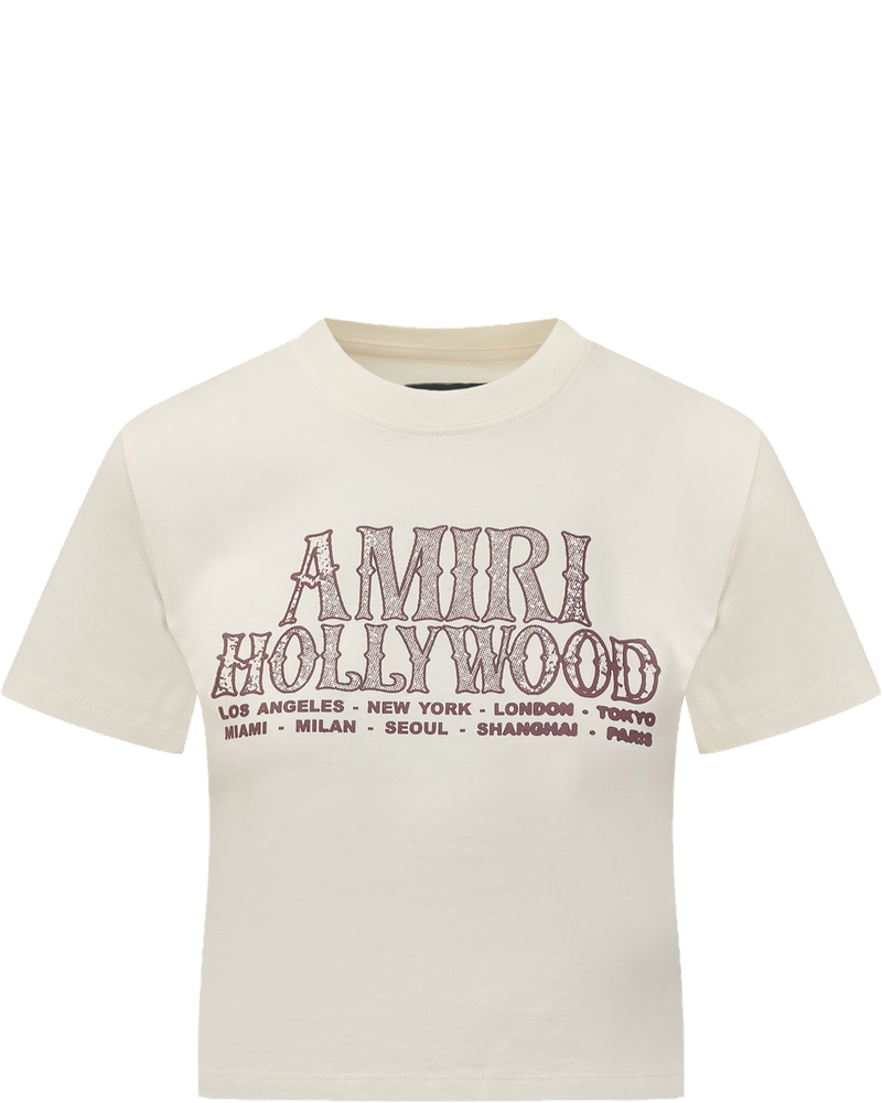 Оригінальна Hollywood Crop Tee Amiri