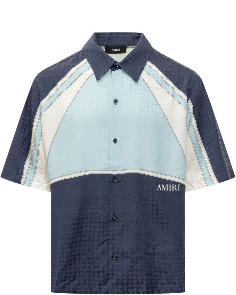 Panel Camp Shirt With Collar And Contrast Panels Amiri оригінал – Купити в Україні