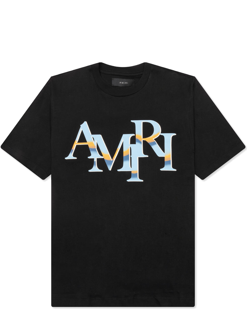 Staggered Chrome Tee Amiri – Гарантія оригінальності
