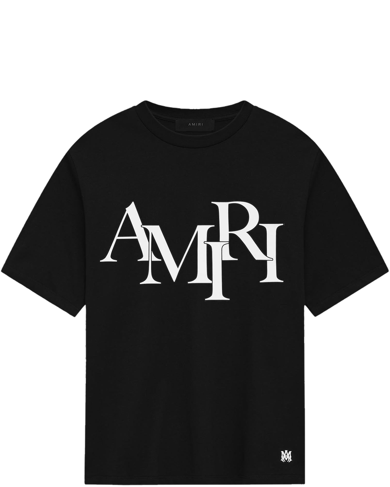 Staggered Logo T-Shirt Amiri оригінал – Купити в Україні