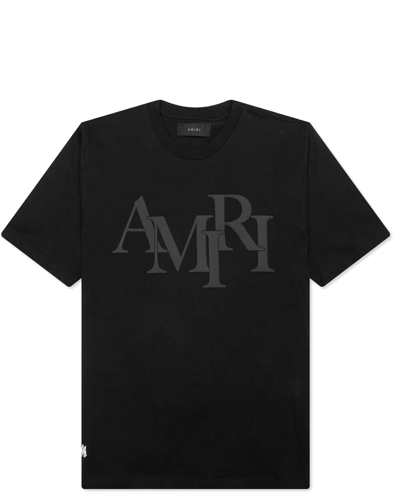 Staggered Logo Tee Amiri – Гарантія оригінальності