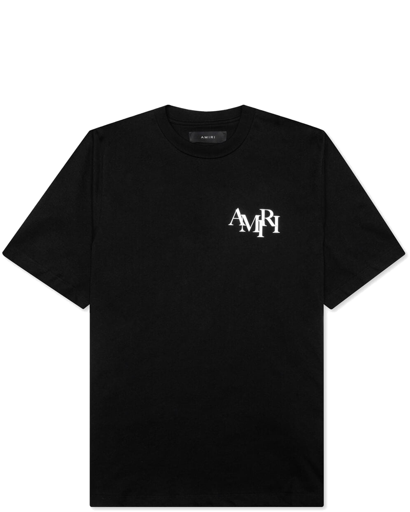 Staggered Logo Tee Amiri – Гарантія оригінальності