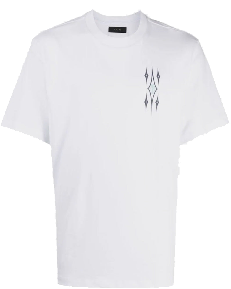 Оригінальна White Argyle T-Shirt Amiri