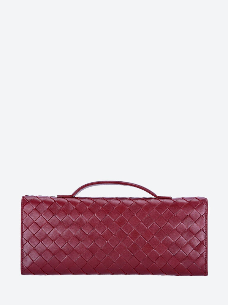 Andiamo Leather Clutch Bottega veneta – Гарантія оригінальності – збільшений вид