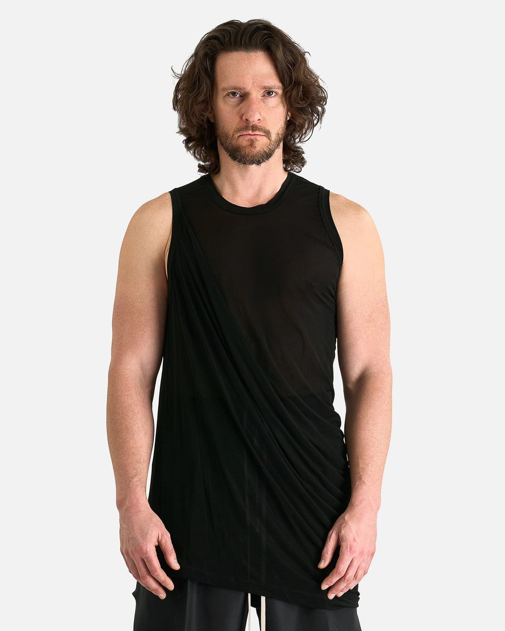 Anthem Tank In Black Rick owens оригінал – Купити в Україні – боковий вид