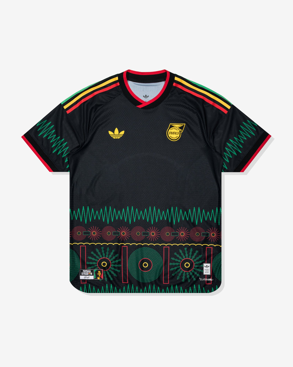 World Cup Jamaica Away Jersey Black Adidas оригінал – Купити в Україні – боковий вид