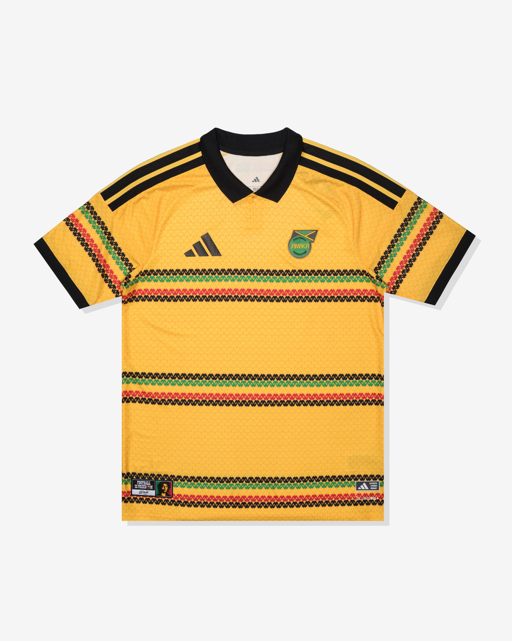 World Cup Jamaica Home Jersey Gold Adidas оригінал – Купити в Україні – боковий вид - ADIDAS
