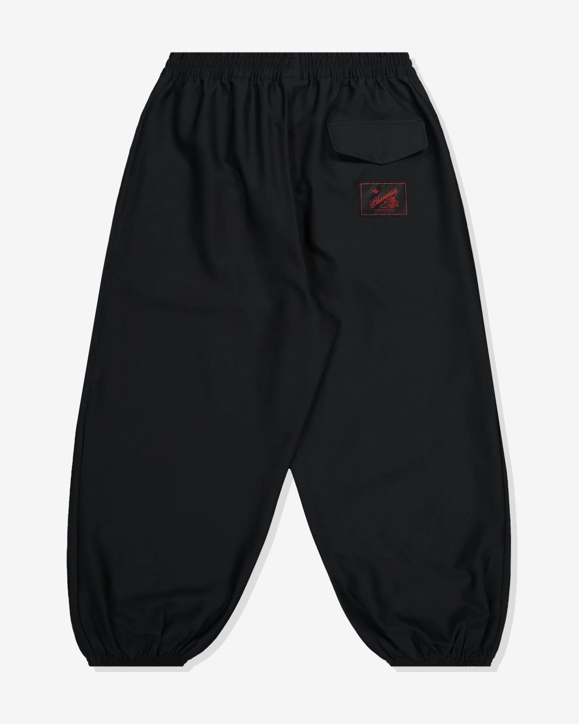 Оригінальна X Willy Chavarria Twill Track Pants Black Adidas – вид ззаду - ADIDAS