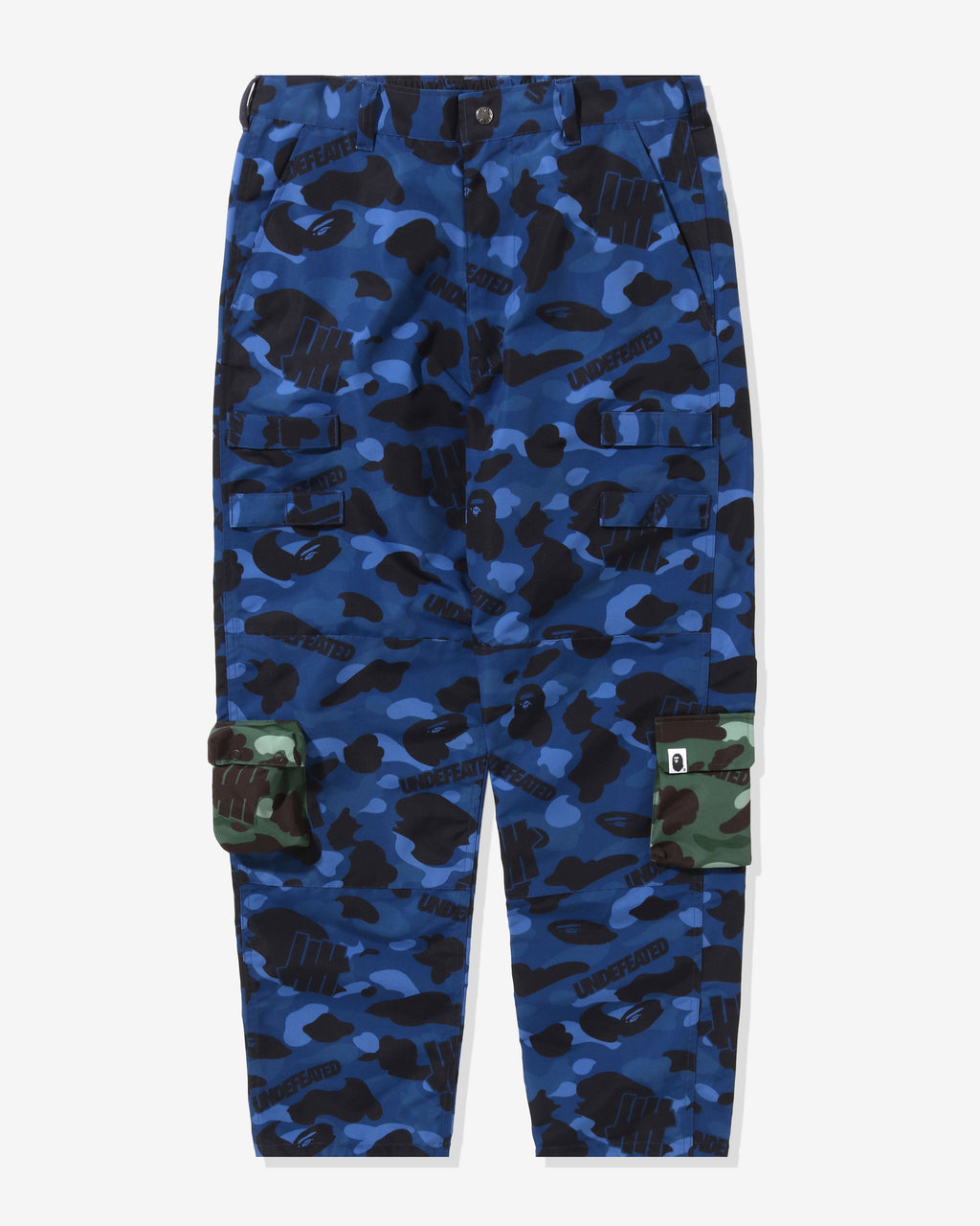 X Undefeated Multi Pouch Pocket Pants Navy A bathing ape – Гарантія оригінальності – детальний вид