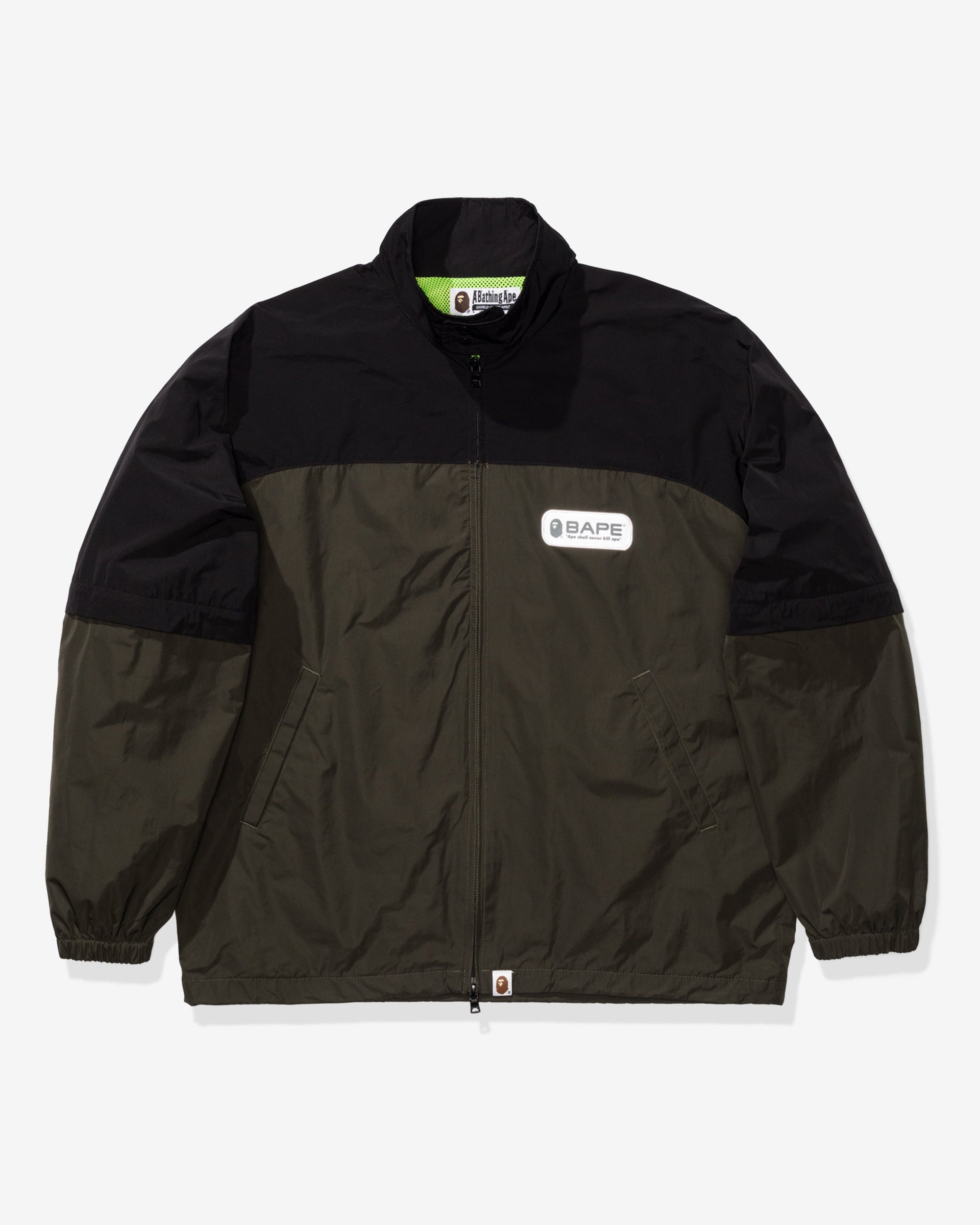 Оригінальна Detachable Sleeve Jacket Green A bathing ape – боковий вид