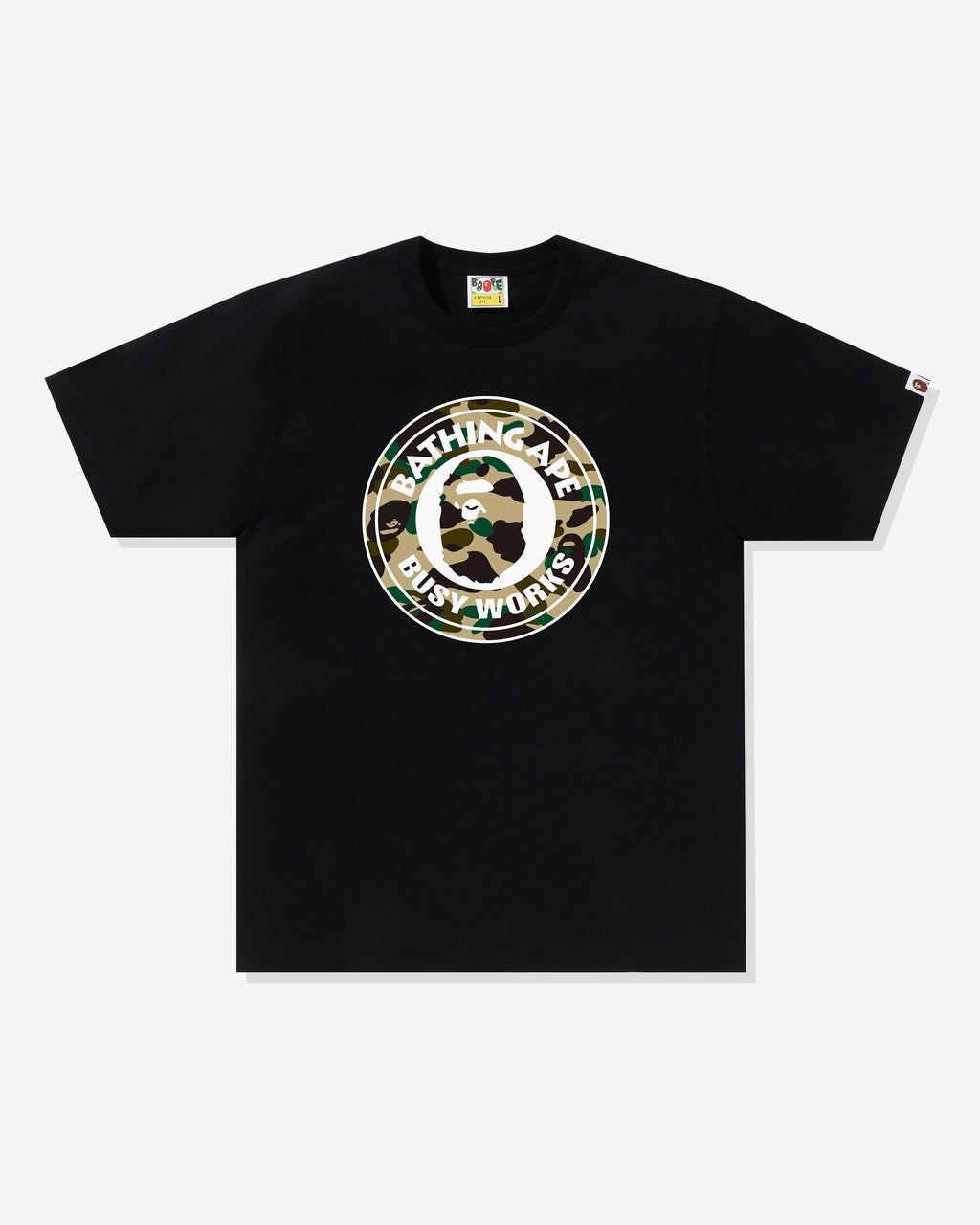Оригінальна 1st Camo Busy Works Tee A bathing ape – боковий вид