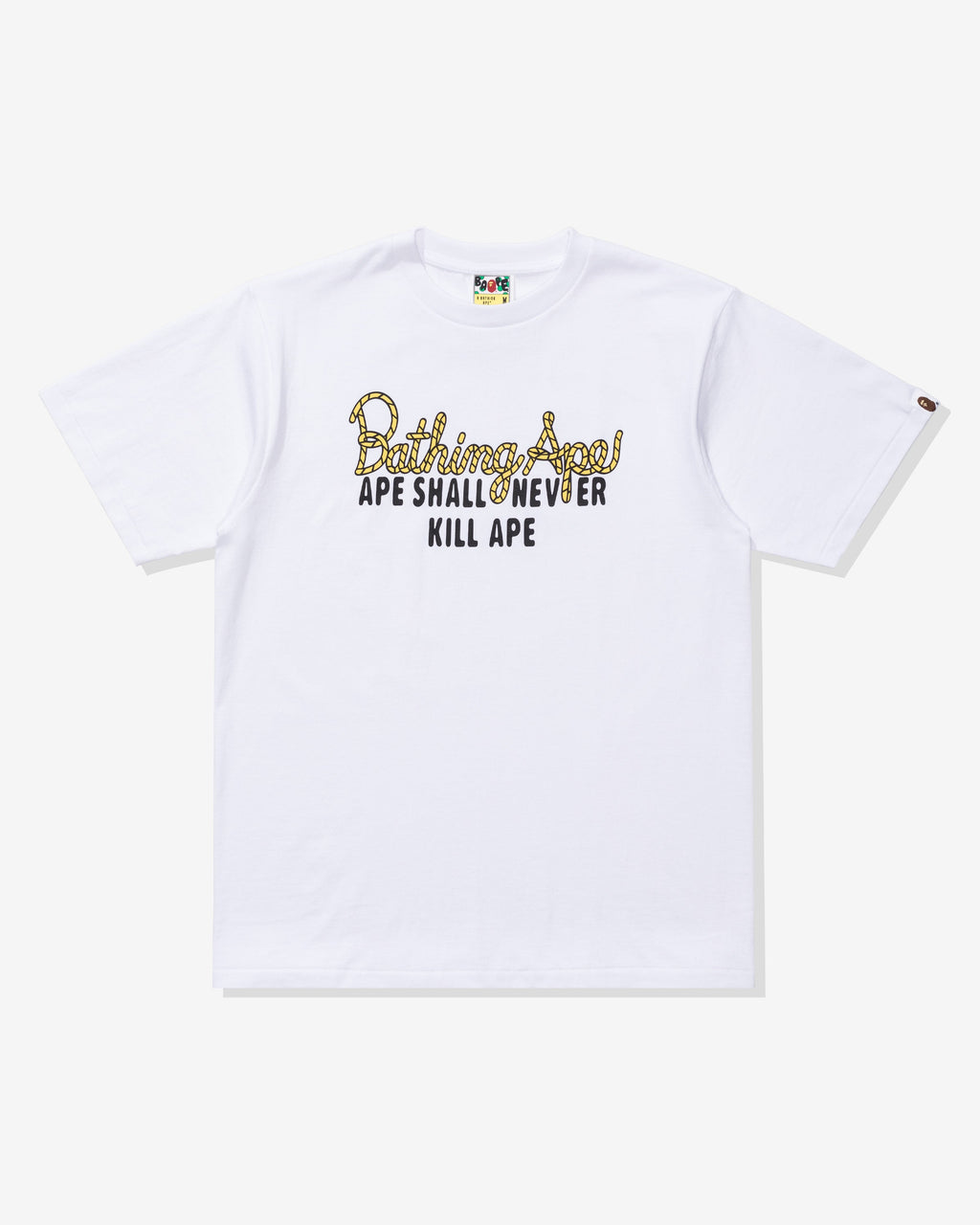 Оригінальна Champion Logo Tee A bathing ape – боковий вид