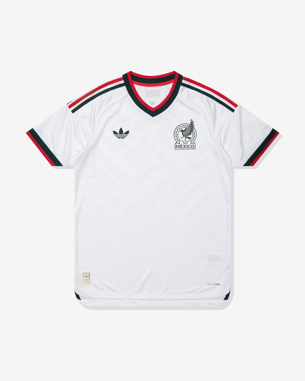 Mexico 26 Away Authentic Jersey White Adidas – Гарантія оригінальності – боковий вид
