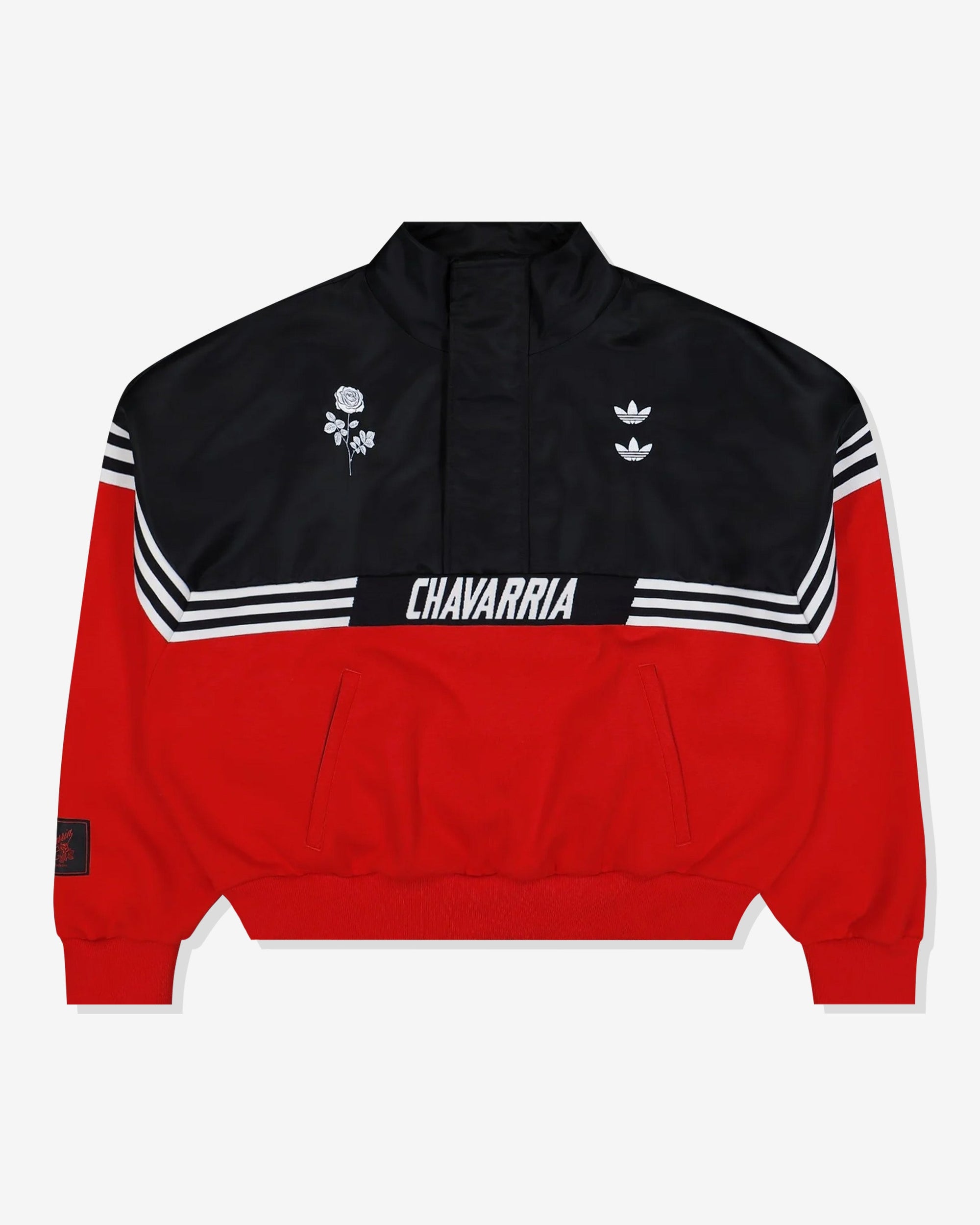 Оригінальна X Willy Chavarria Gomez Halfzip Pullover Black Adidas – боковий вид - ADIDAS