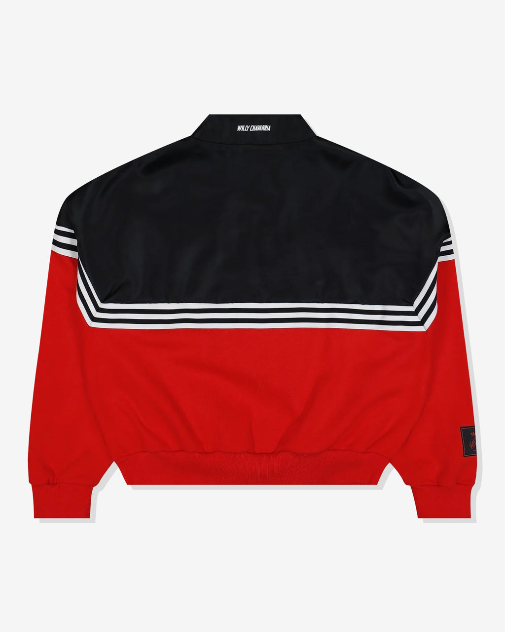 Оригінальна X Willy Chavarria Gomez Halfzip Pullover Black Adidas – вид ззаду