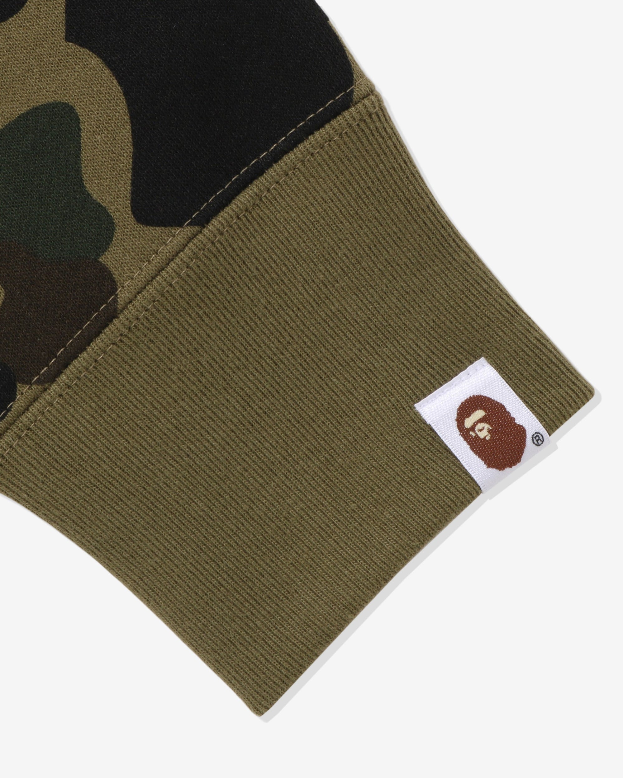 1st Camo Ape Head Patched Full Zip Hoodie A bathing ape оригінал – Купити в Україні – збільшений вид - A BATHING APE