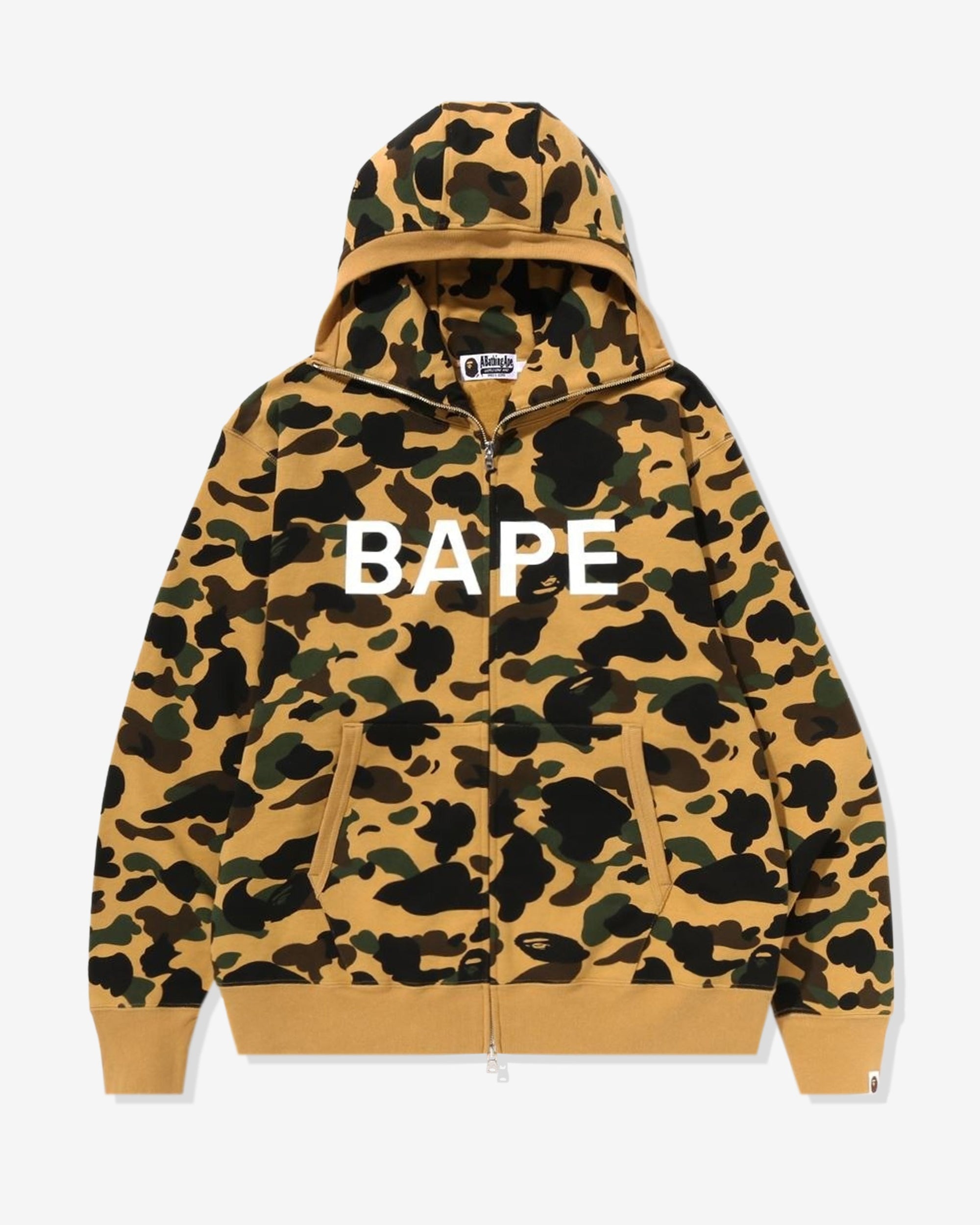 1st Camo Balaclava Full Zip Hoodie A bathing ape оригінал – Купити в Україні – збільшений вид