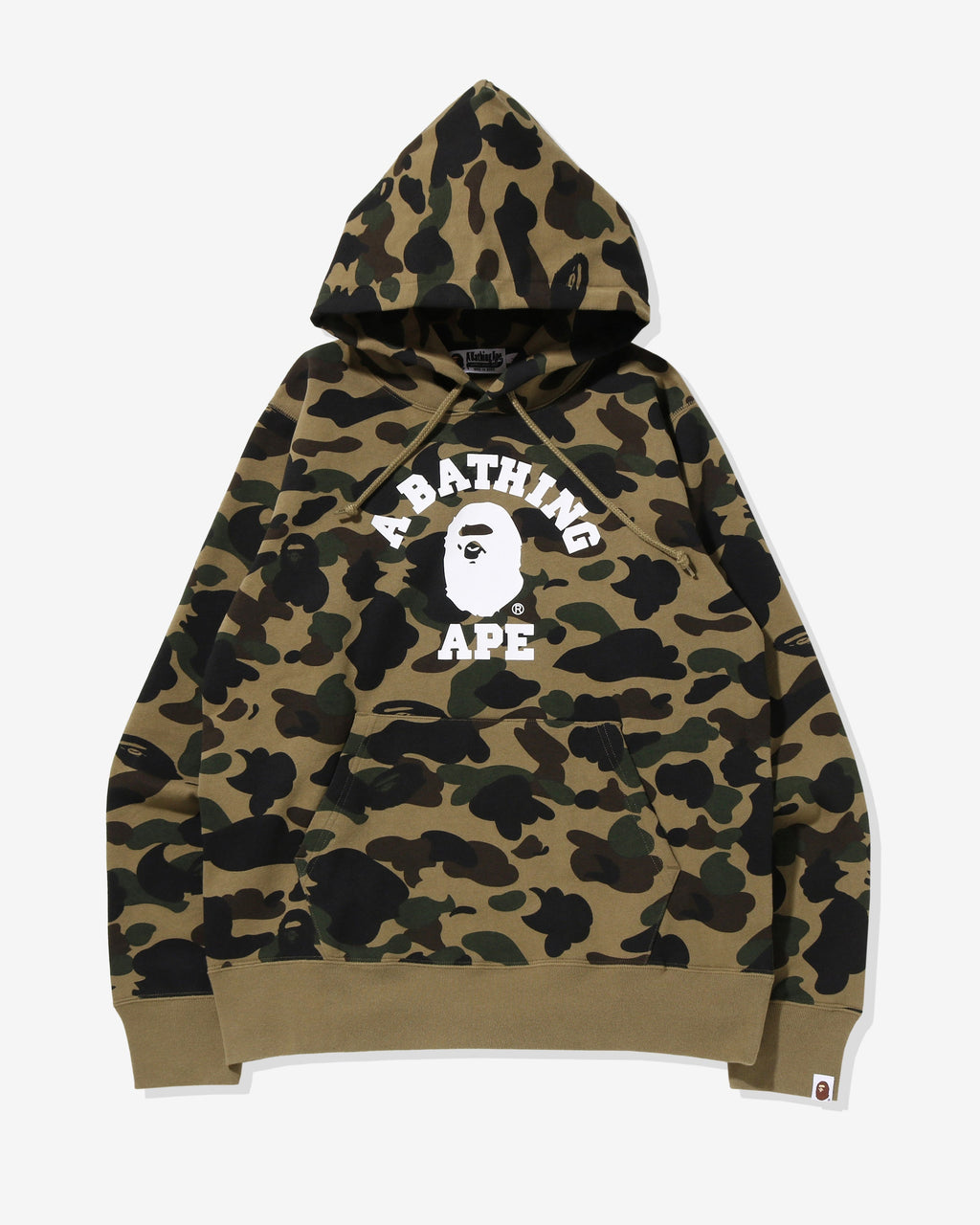 Оригінальна 1st Camo College Pullover Hoodie A bathing ape – боковий вид