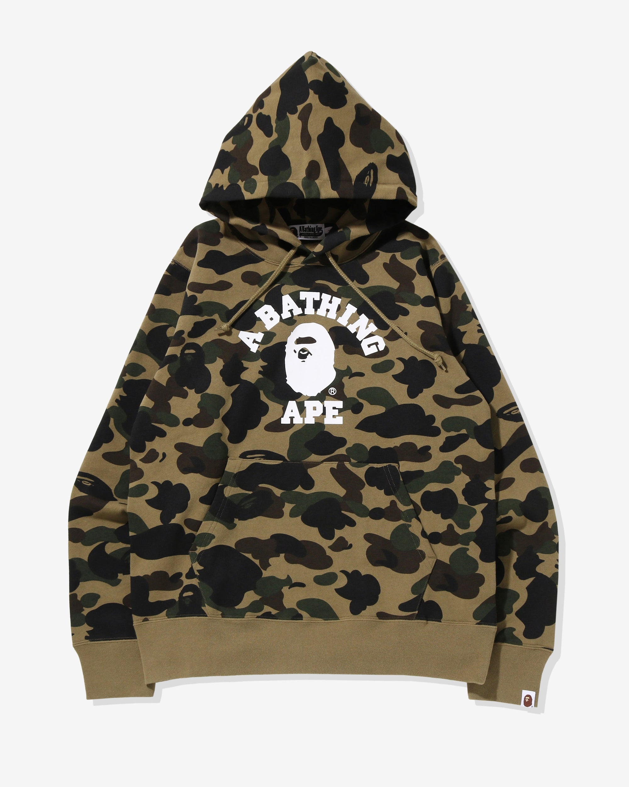 Оригінальна 1st Camo College Pullover Hoodie A bathing ape – боковий вид