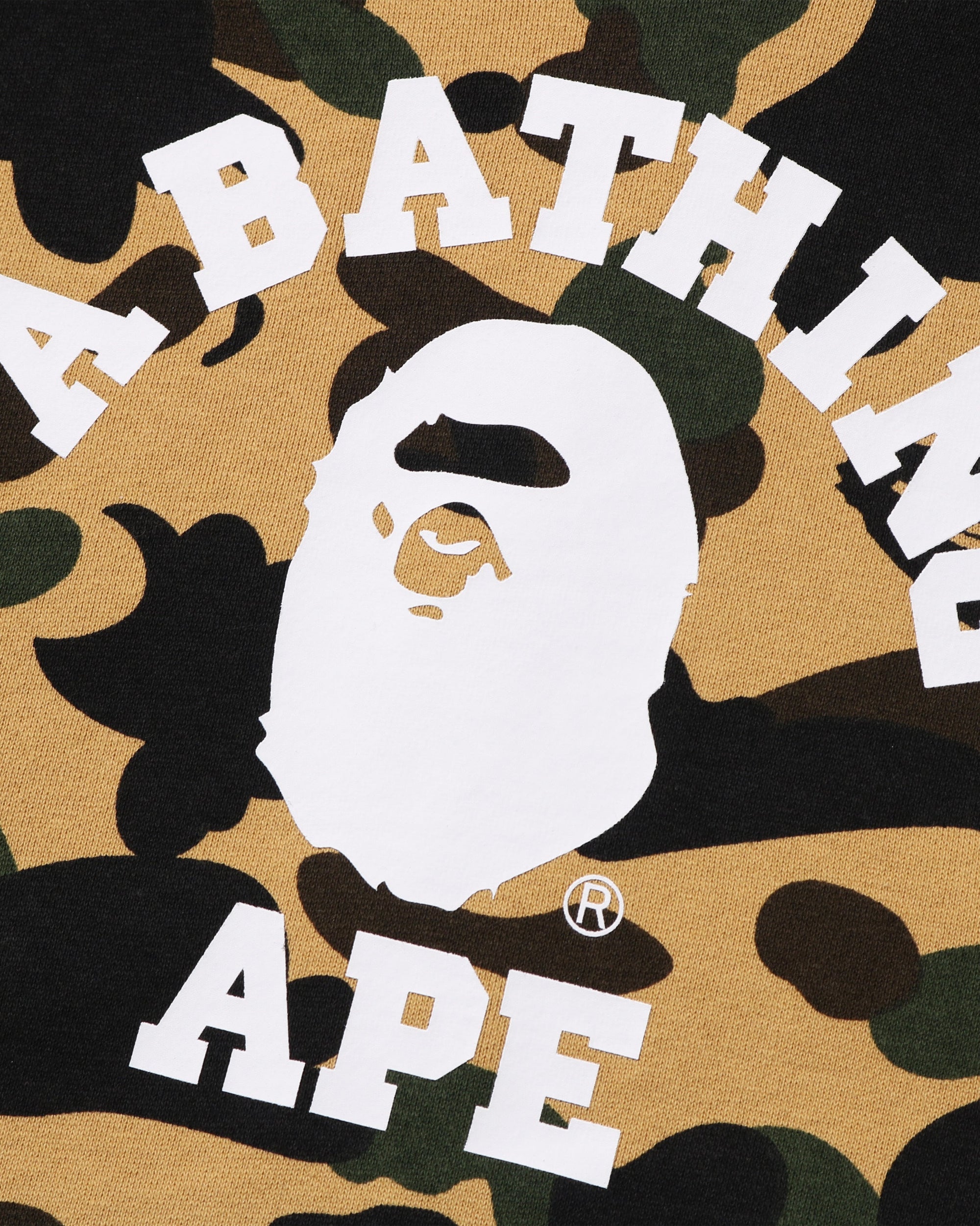 Оригінальна 1st Camo College Pullover Hoodie A bathing ape – збільшений вид