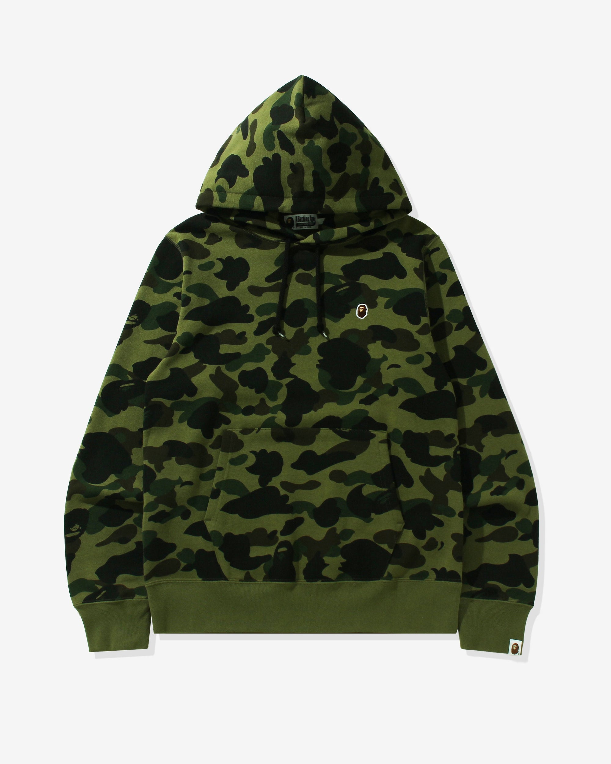 1st Camo One Point Pullover Hoodie A bathing ape оригінал – Купити в Україні – боковий вид