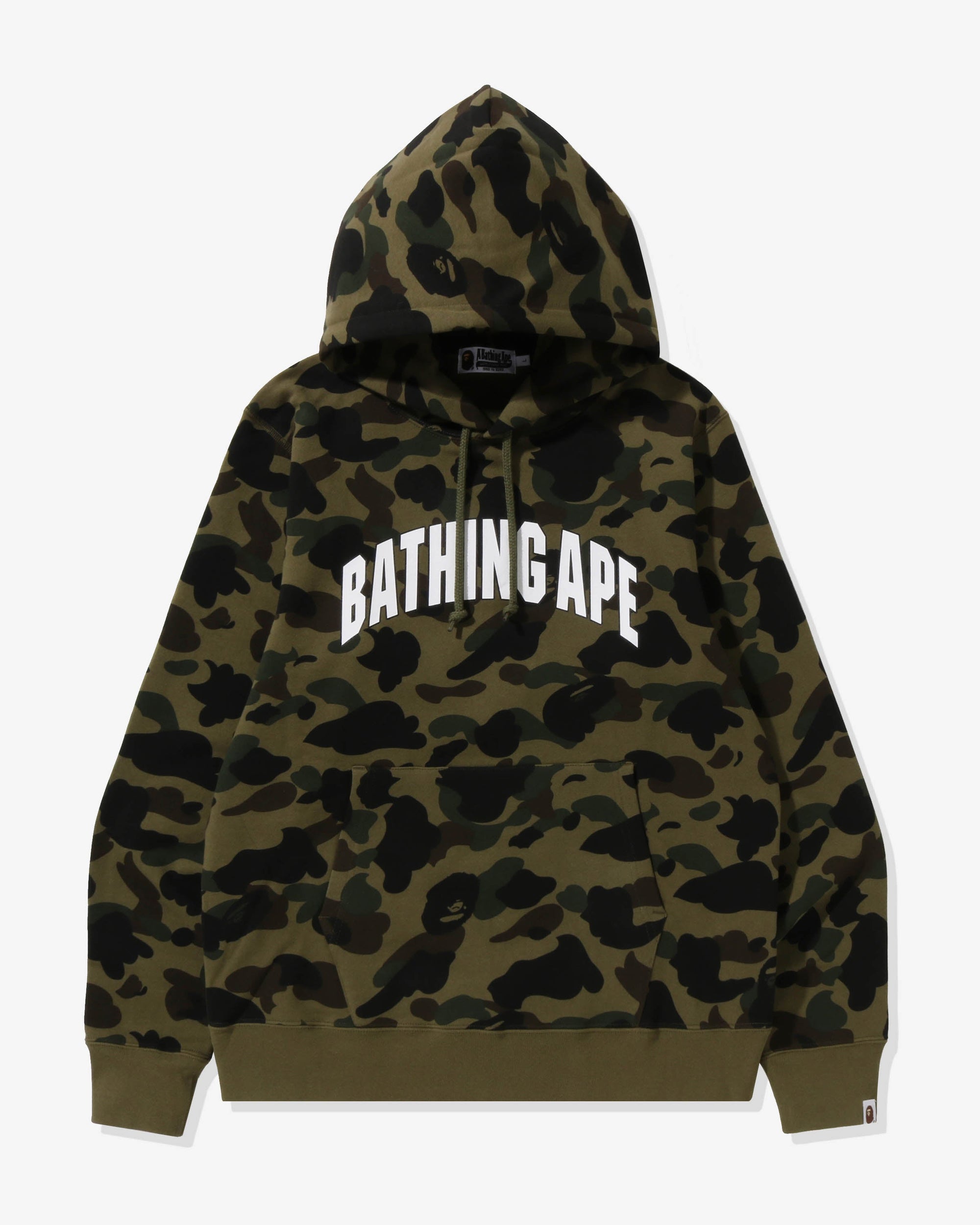 Оригінальна 1st Camo Pullover Hoodie Green A bathing ape – боковий вид - A BATHING APE