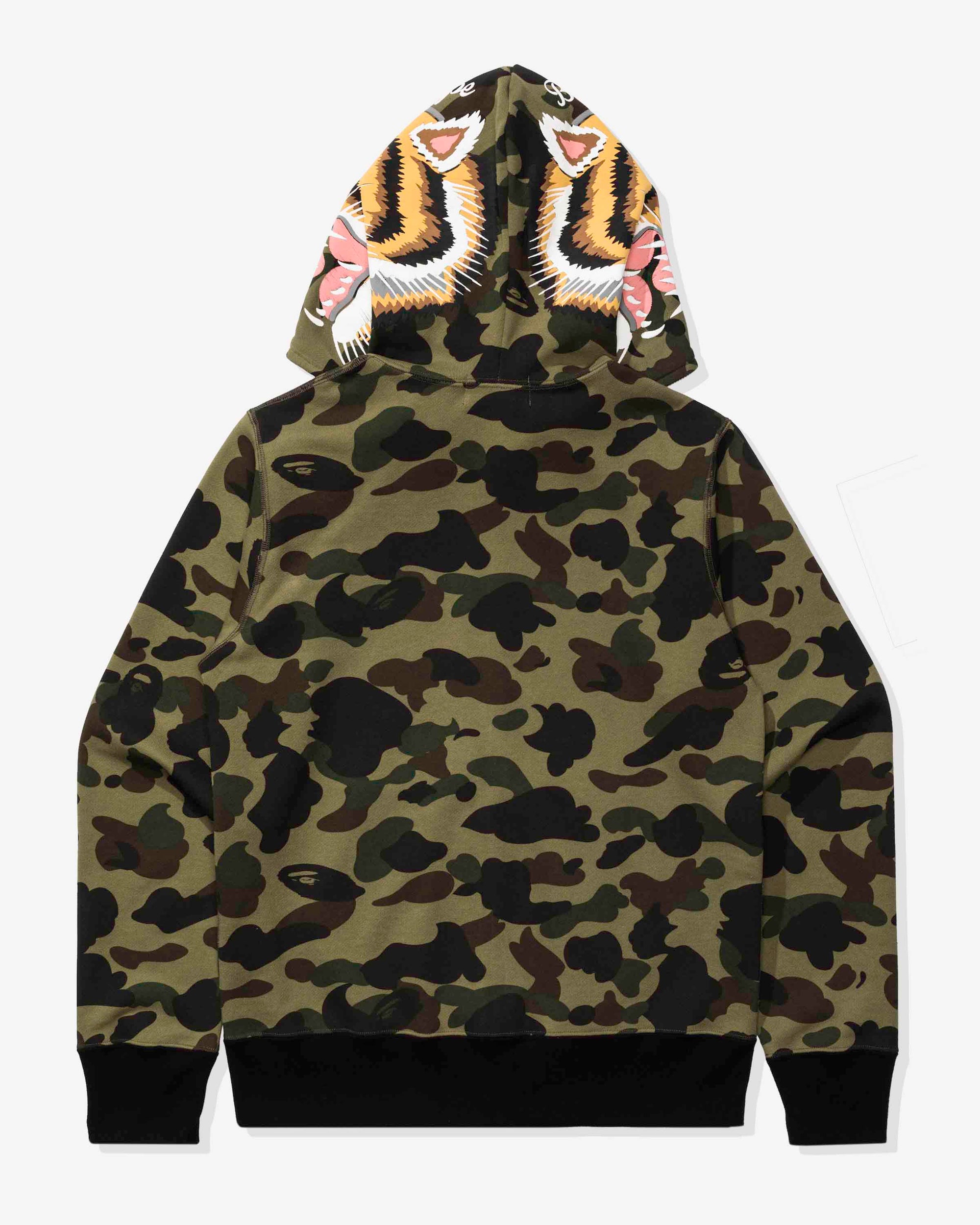 1st Camo Tiger Full Zip Hoodie A bathing ape оригінал – Купити в Україні – збільшений вид