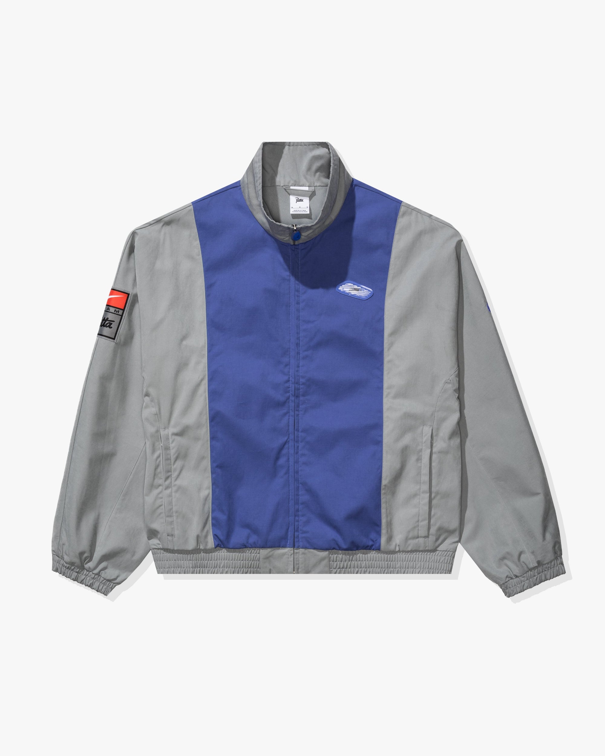 Оригінальна Nrg X Patta Track Jacket Particlegrey Nike – боковий вид - NIKE
