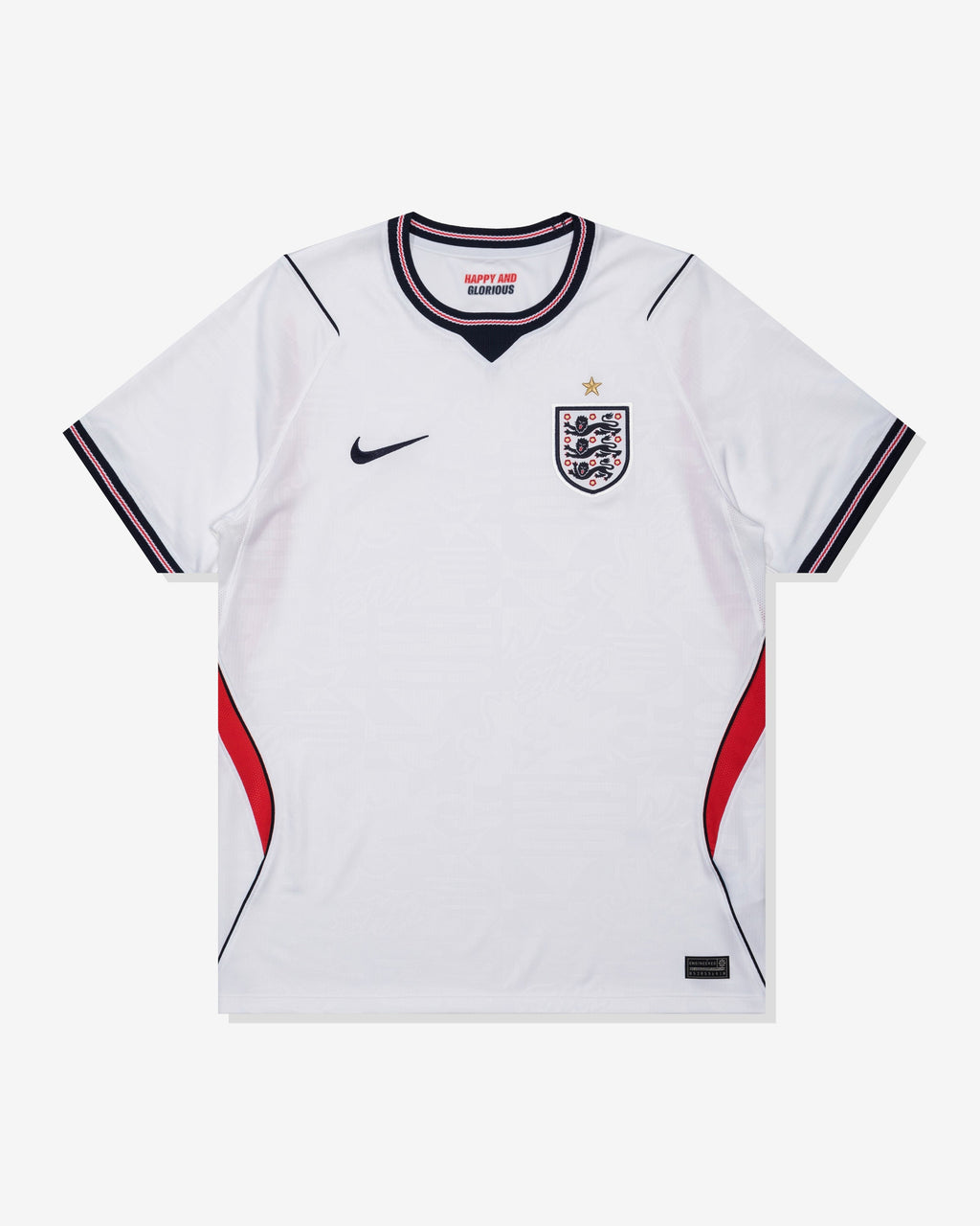 England 2026 Stadium Home Jersey White Nike оригінал – Купити в Україні – боковий вид