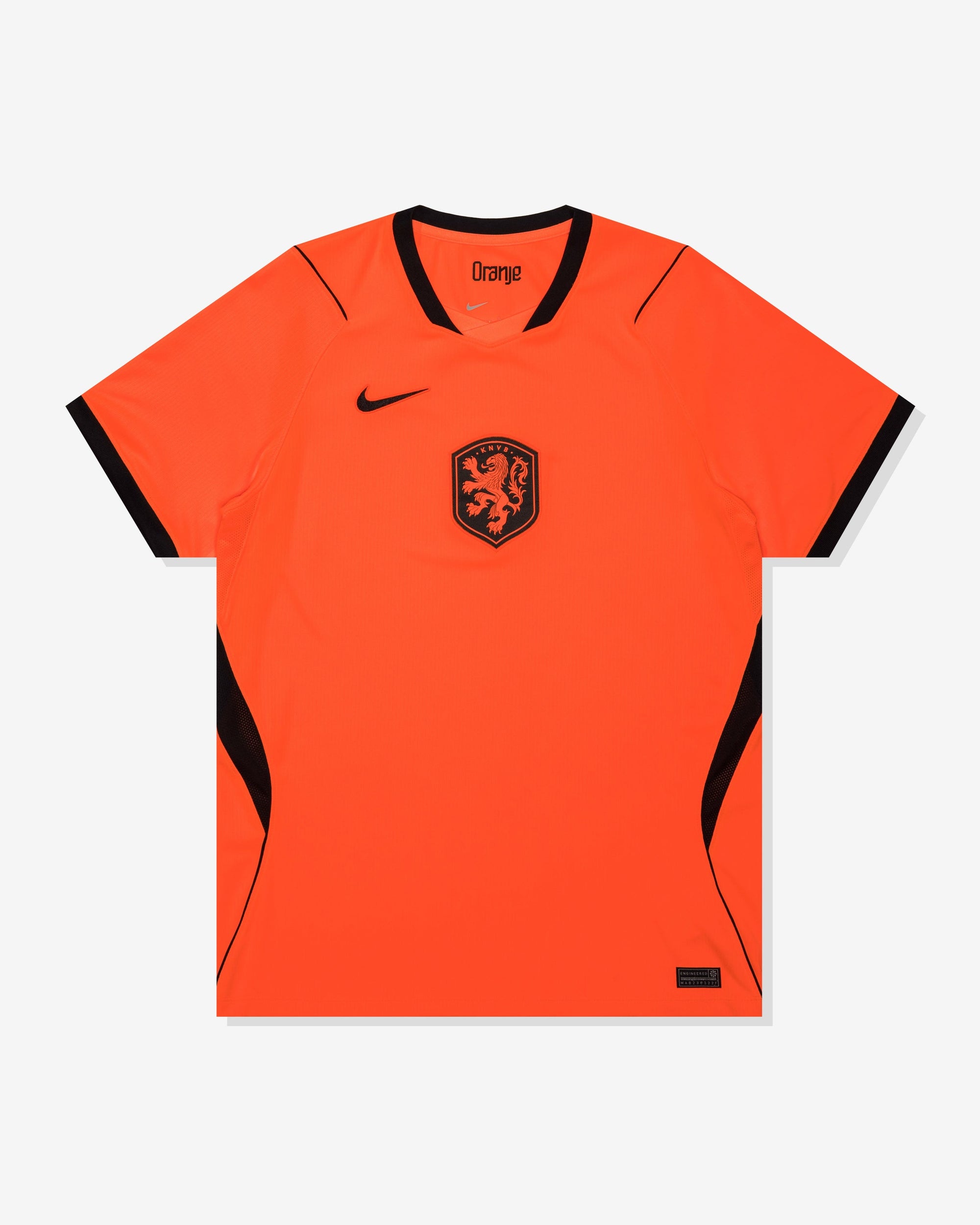 Netherlands 2026 Stadium Home Jersey Hyper Crimson Nike оригінал – Купити в Україні – боковий вид