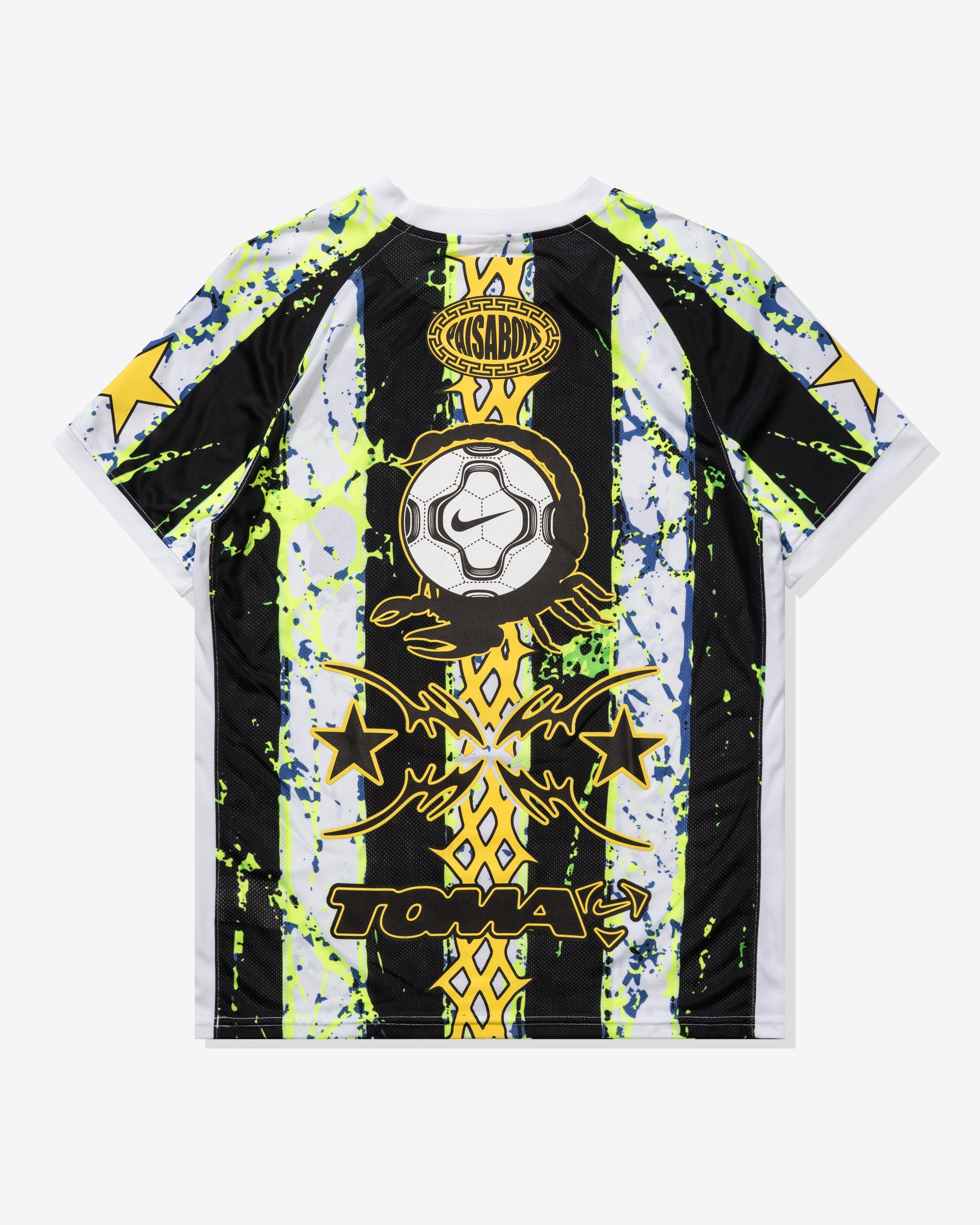 X Paisaboys Jersey White Nike – Гарантія оригінальності – вид ззаду