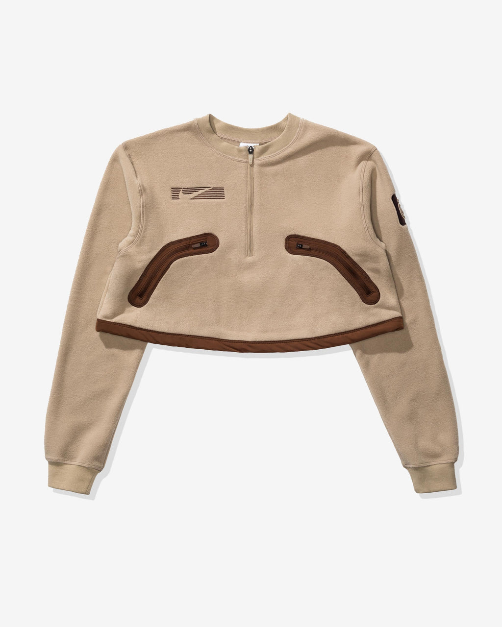 Оригінальна Womens Nrg Bh Po Crew Khaki Nike – боковий вид