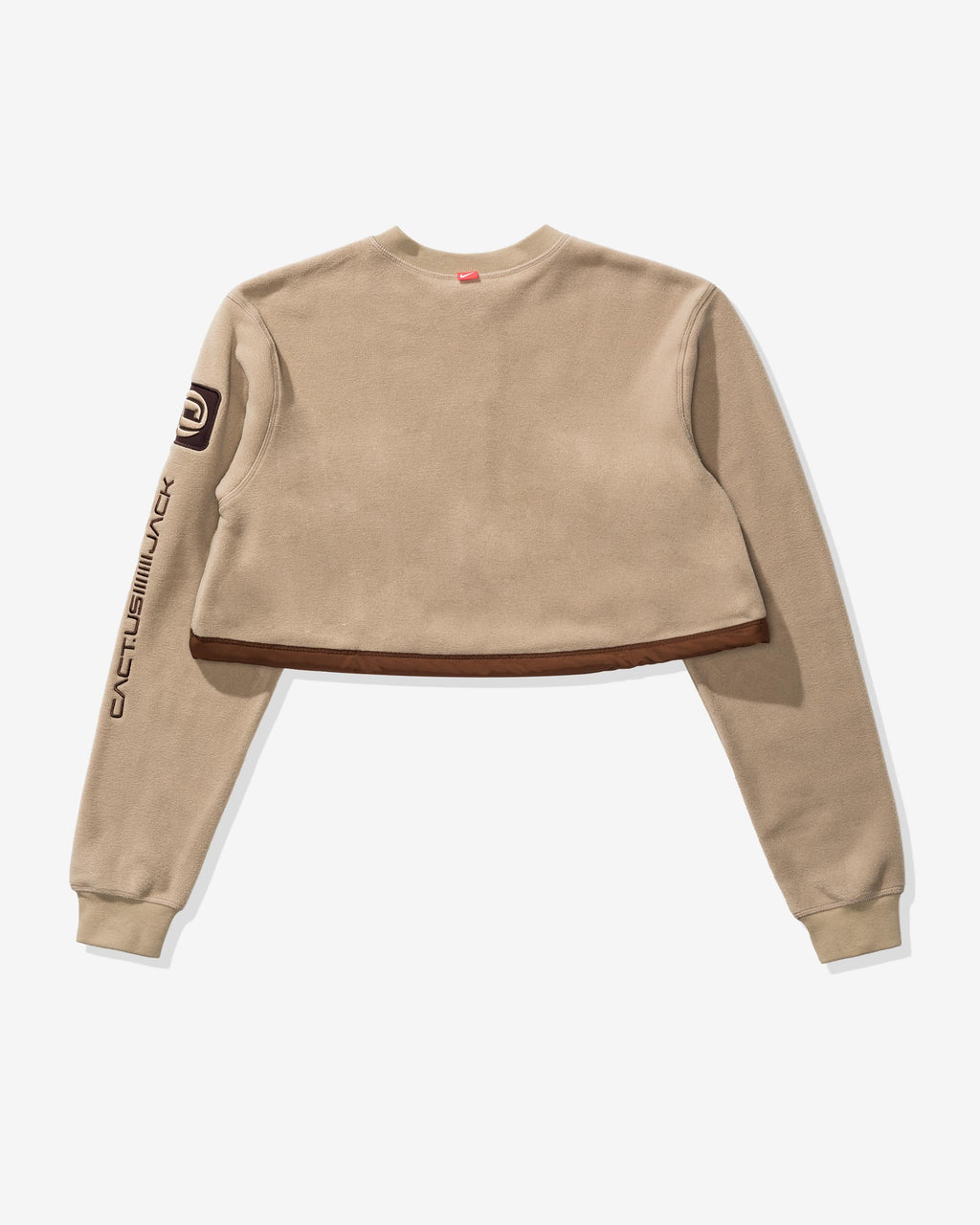Оригінальна Womens Nrg Bh Po Crew Khaki Nike – вид ззаду