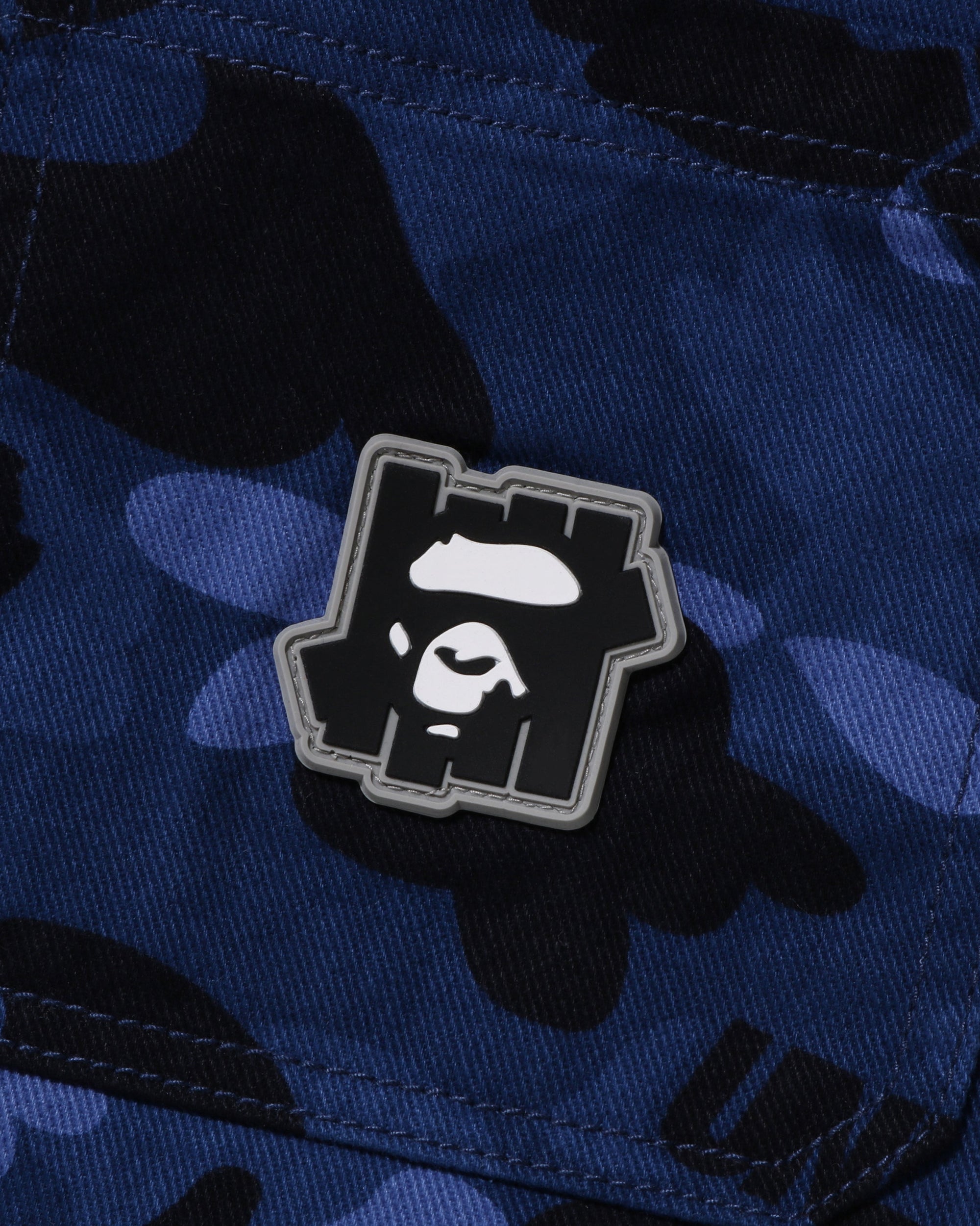 X Undefeated Color Camo Flannel Jacket Navy A bathing ape оригінал – Купити в Україні – детальний вид