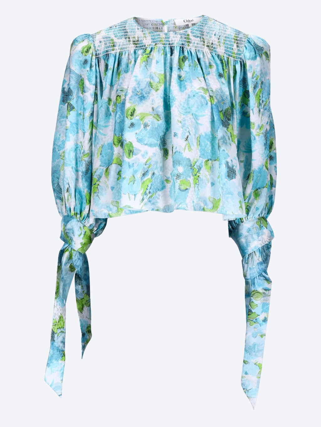 Оригінальна Aqua Flowers Top Chloe – боковий вид