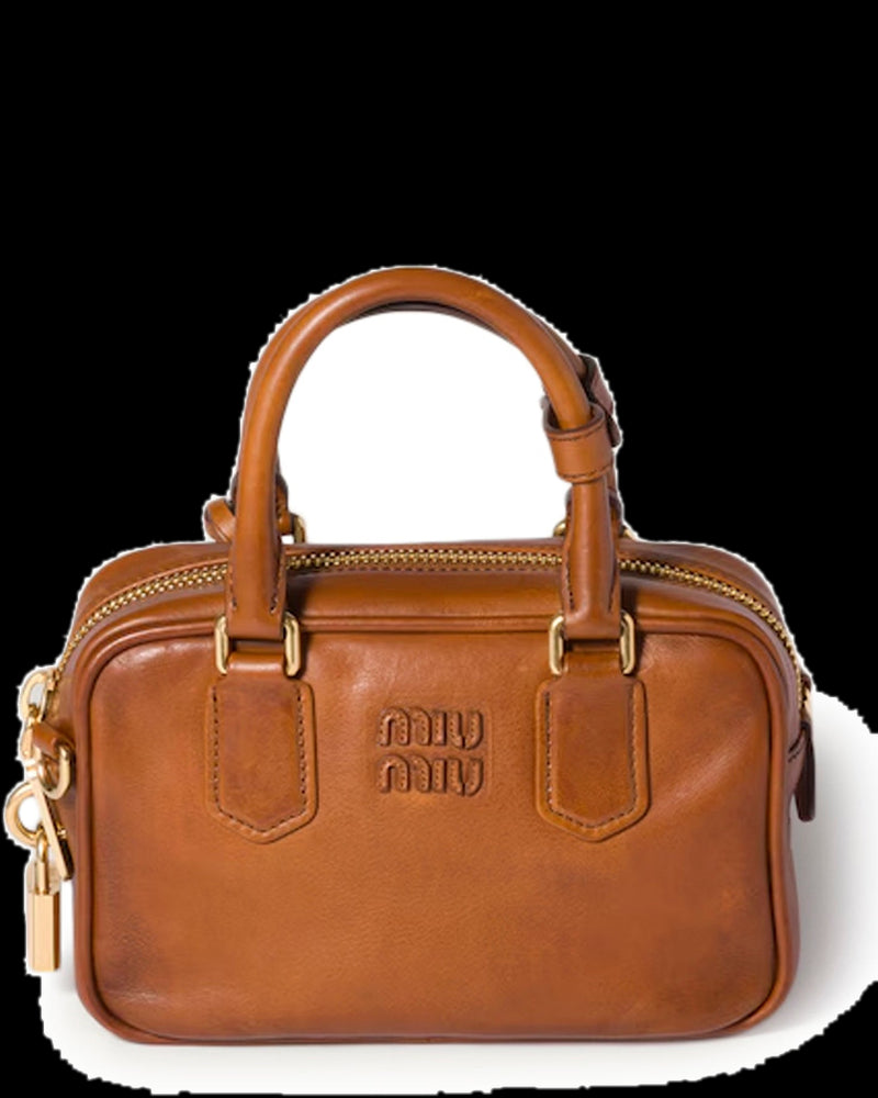 BG_REMOVED_CATALOG_ARCADIE LEATHER BAG - MIU MIU