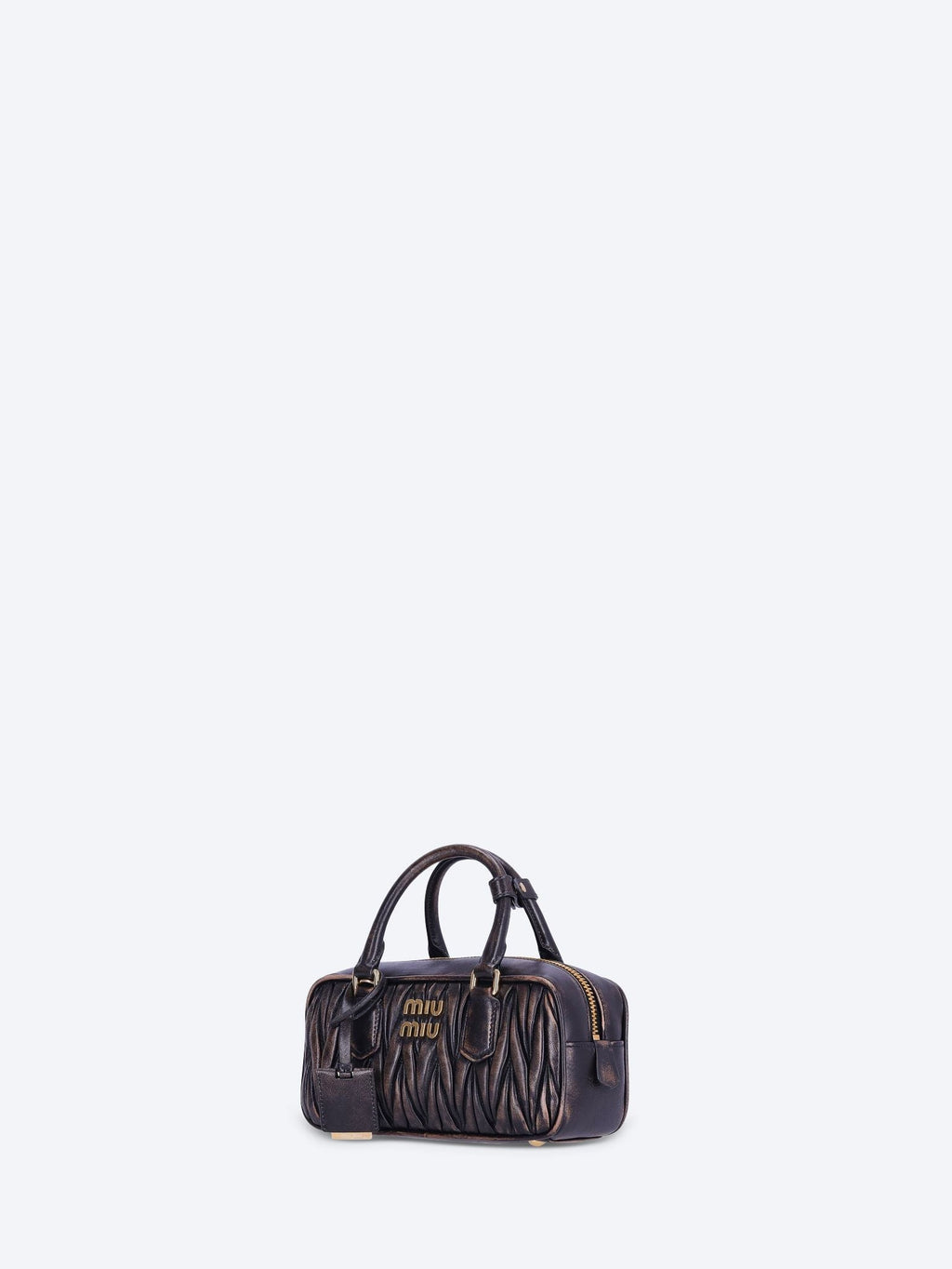 Arcadie Leather Bag Miu miu – Гарантія оригінальності – вид ззаду