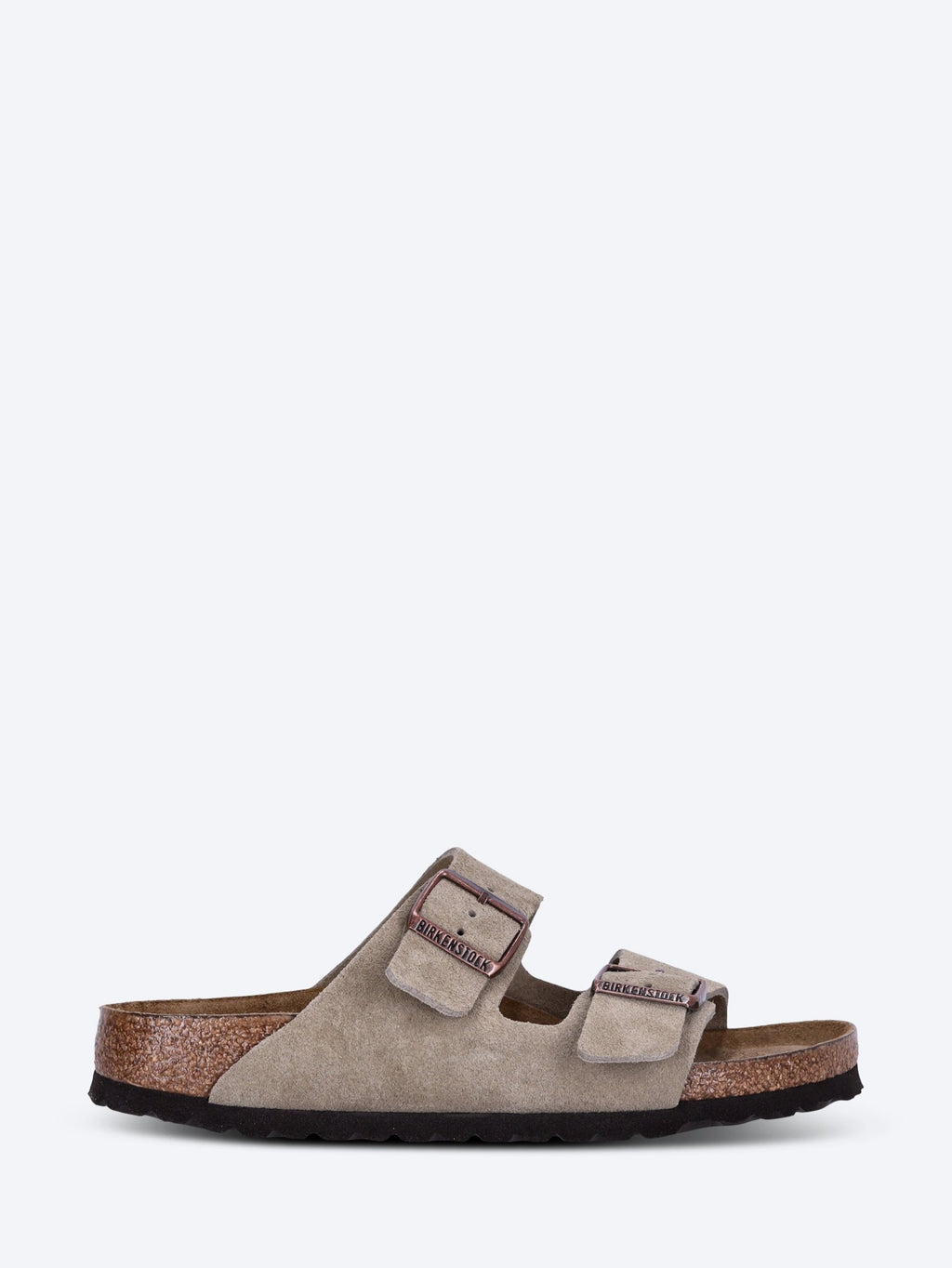 Оригінальна Arizona Soft Footbed Suede Leather Unisex Sandals Birkenstock – боковий вид