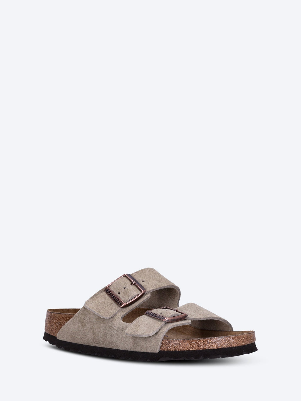 Оригінальна Arizona Soft Footbed Suede Leather Unisex Sandals Birkenstock – вид ззаду