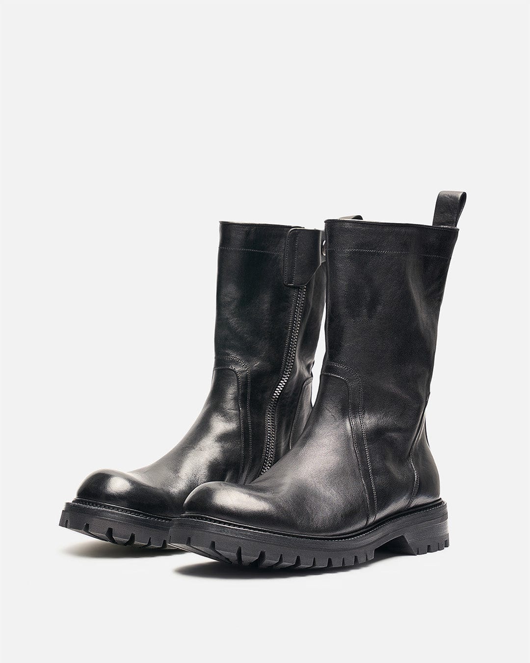 Army Creeper Boot In Black Rick owens – Гарантія оригінальності – вид ззаду
