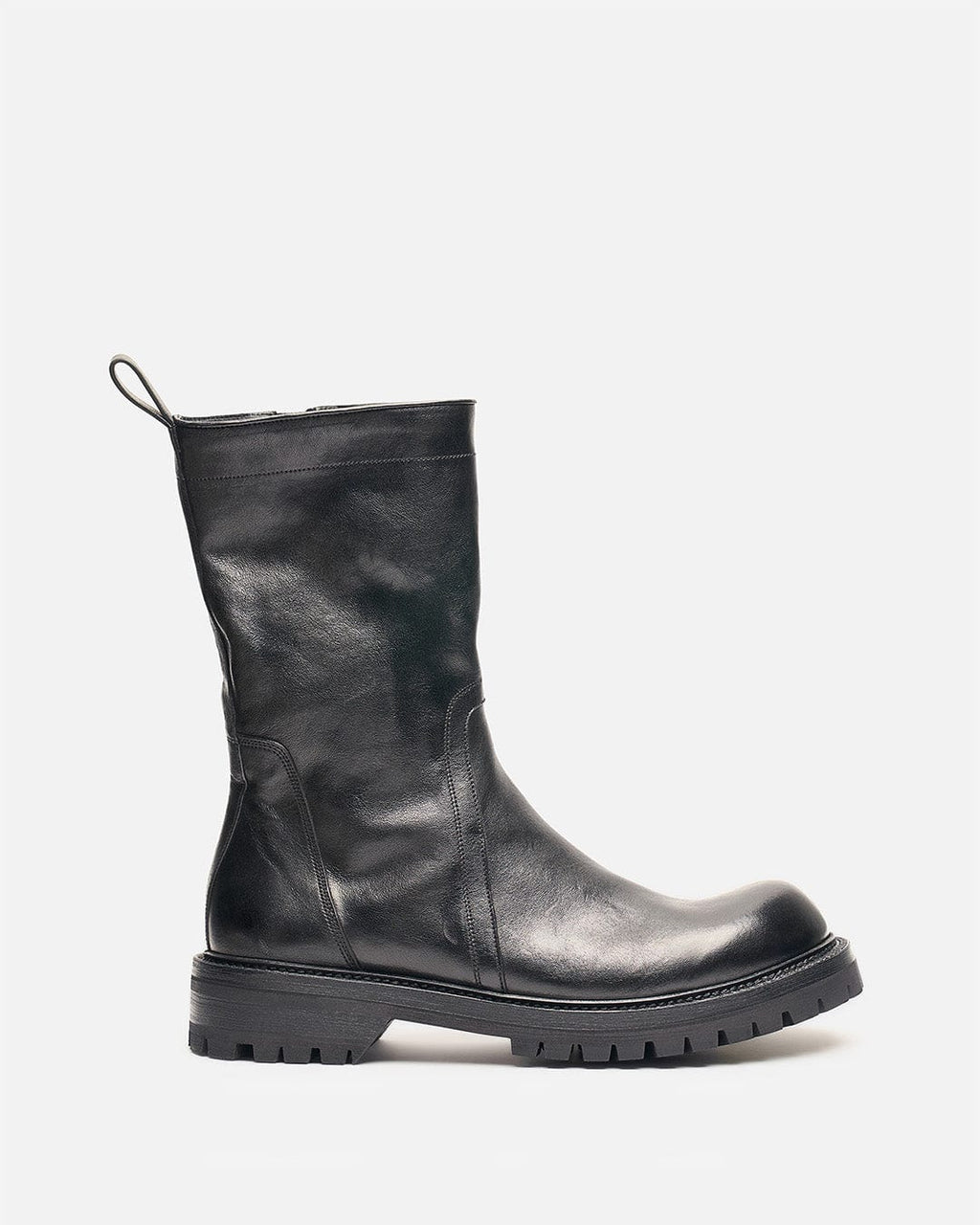 Army Creeper Boot In Black Rick owens – Гарантія оригінальності – боковий вид