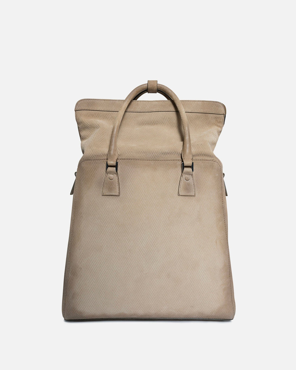 Artist Recicla 5ac Backpack In Chamois Maison margiela – Гарантія оригінальності – вид ззаду