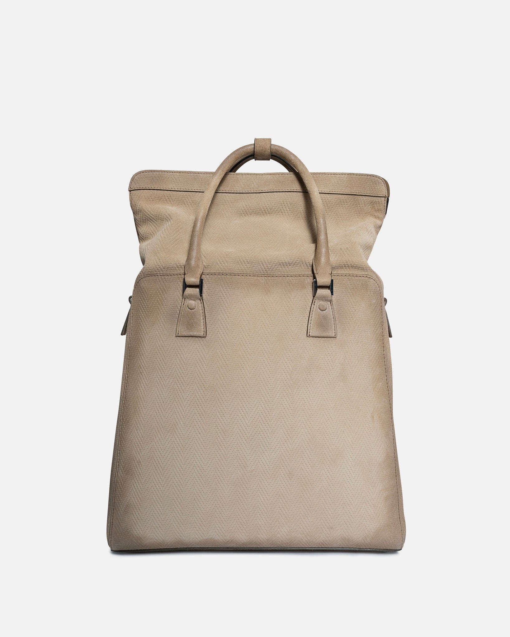 Artist Recicla 5ac Backpack In Chamois Maison margiela – Гарантія оригінальності – вид ззаду