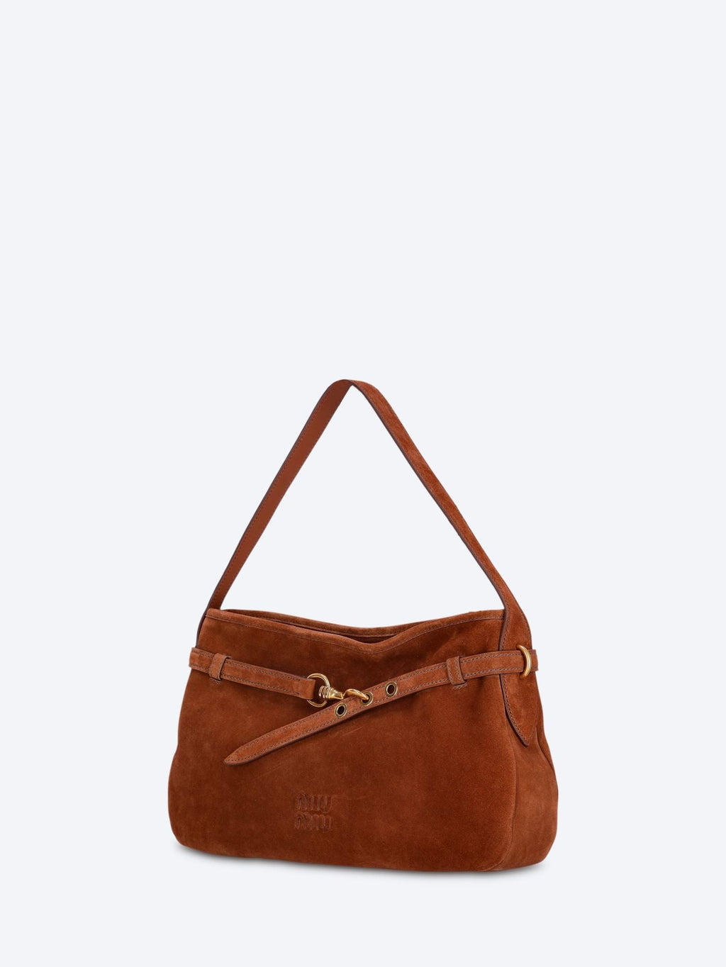 Aventure Suede M Bag Miu miu оригінал – Купити в Україні – вид ззаду