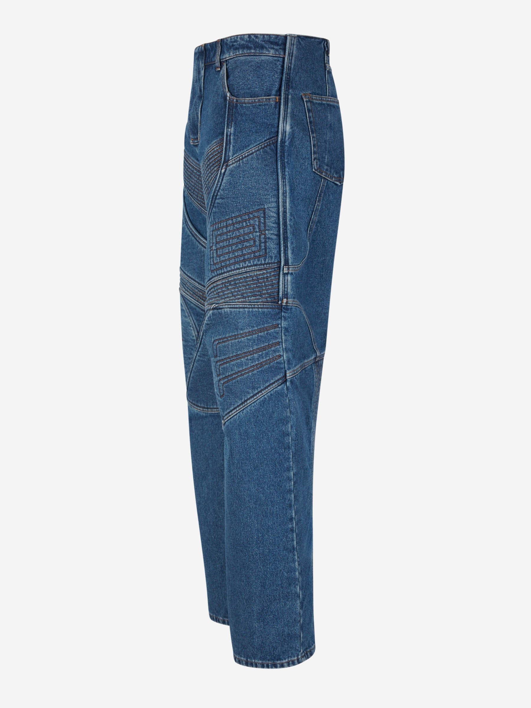 Wide Leg Biker Jeans Acne studios – Гарантія оригінальності – вид ззаду