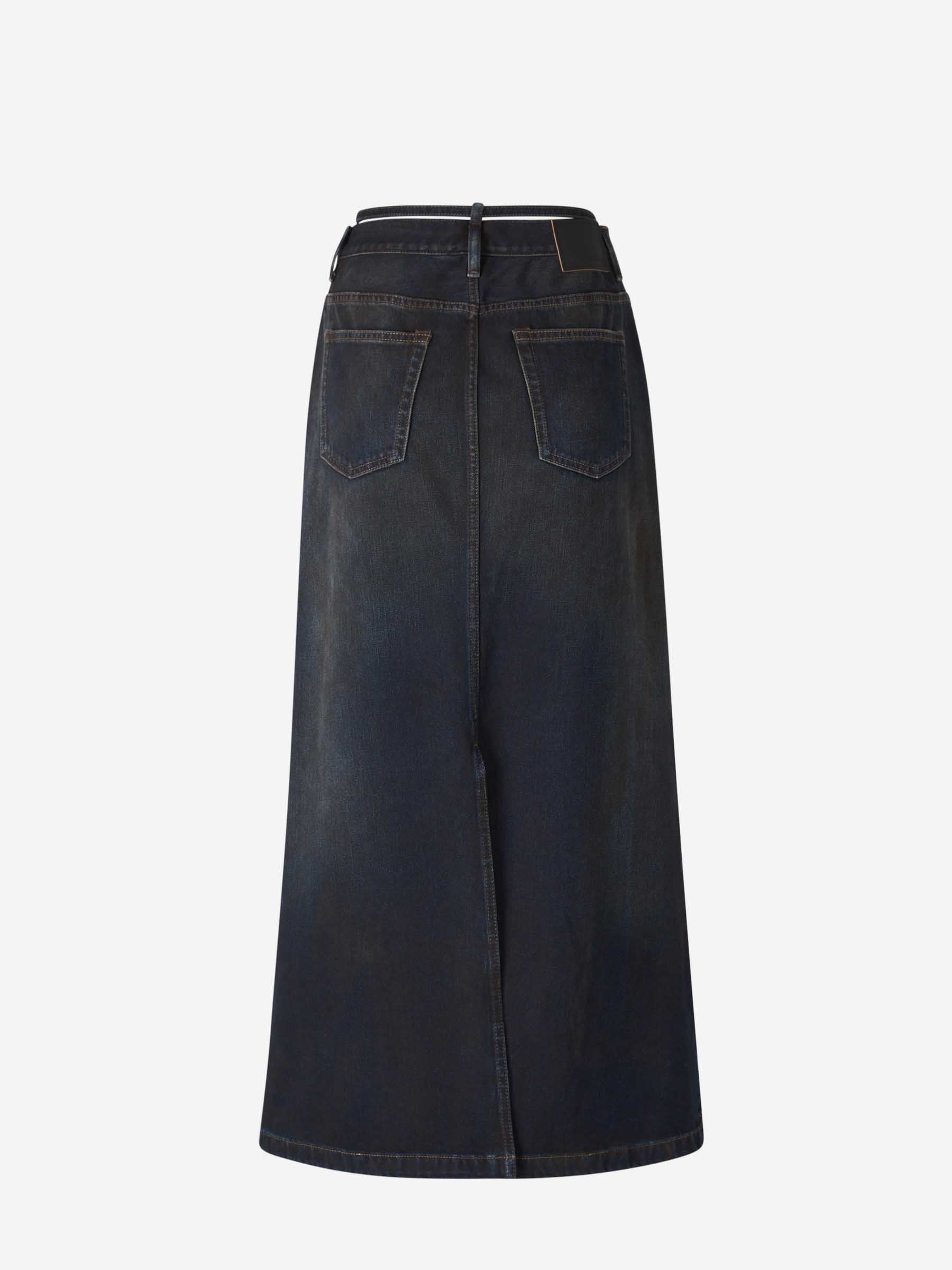 Denim MIDI Skirt Acne studios оригінал – Купити в Україні – детальний вид