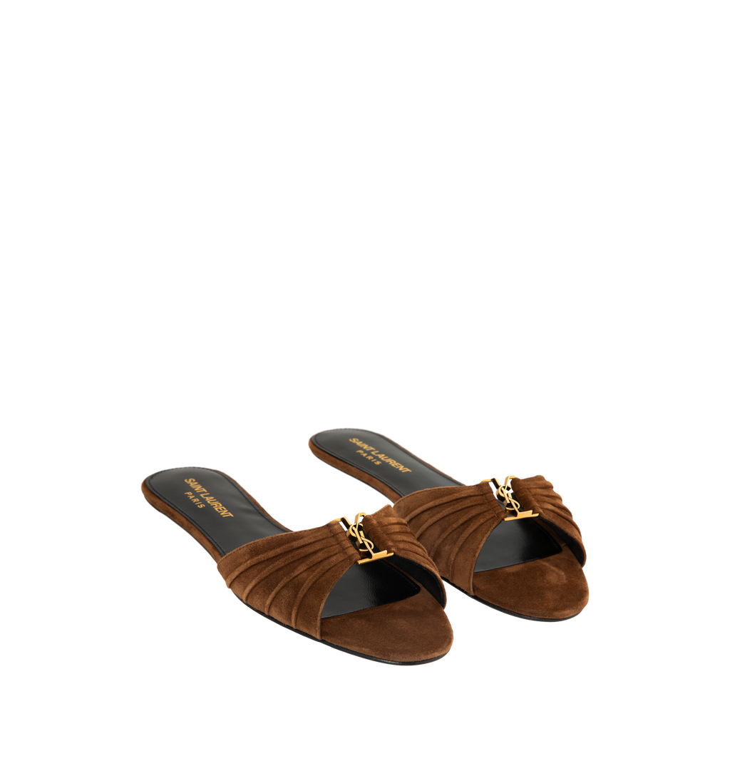 Оригінальна Babylone Suede Slides Saint laurent – вид ззаду